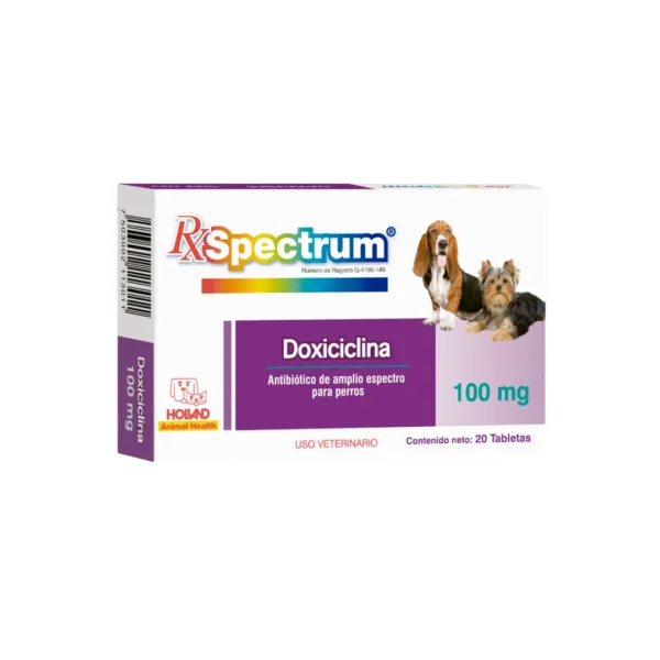 Rx Spectrum Doxiciclina Tabs hospitalarias 50 mg