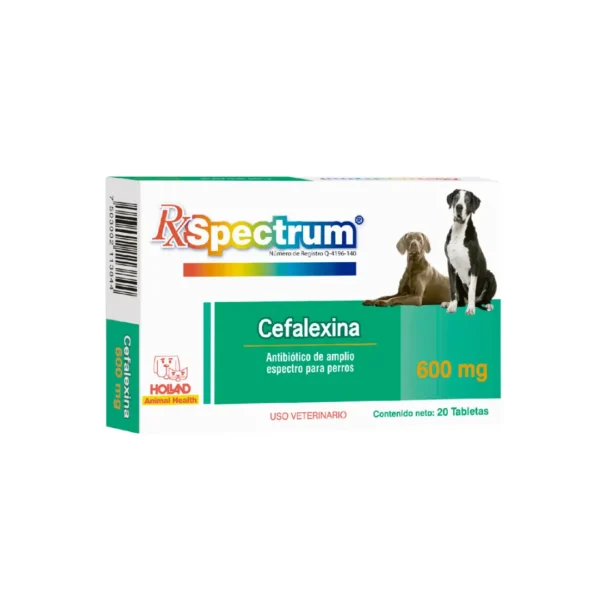 Rx Spectrum Cefalexina Tabs 600 mg