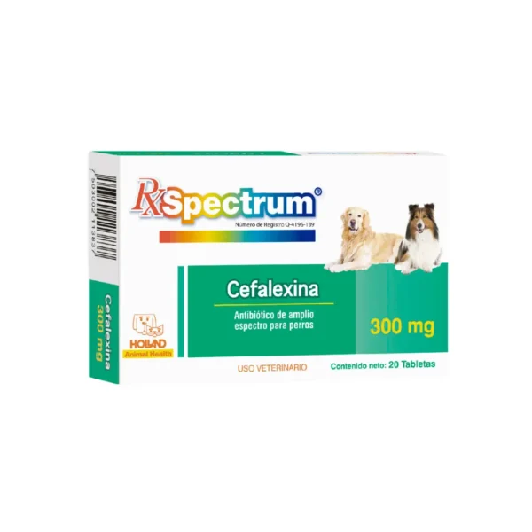 Rx Spectrum Cefalexina Tabs 300 mg