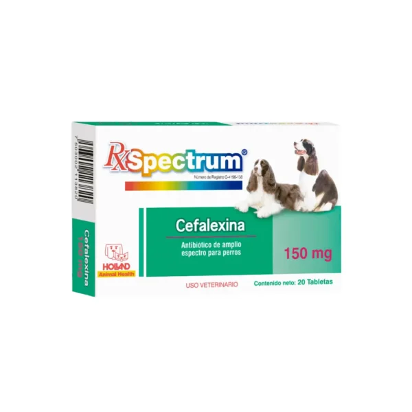 Rx Spectrum Cefalexina Tabs 150 mg