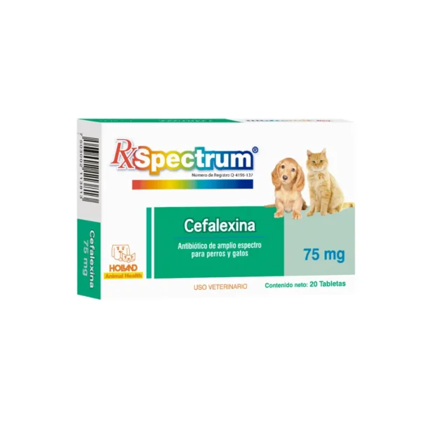 Rx Spectrum Cefalexina Tabs 75 mg