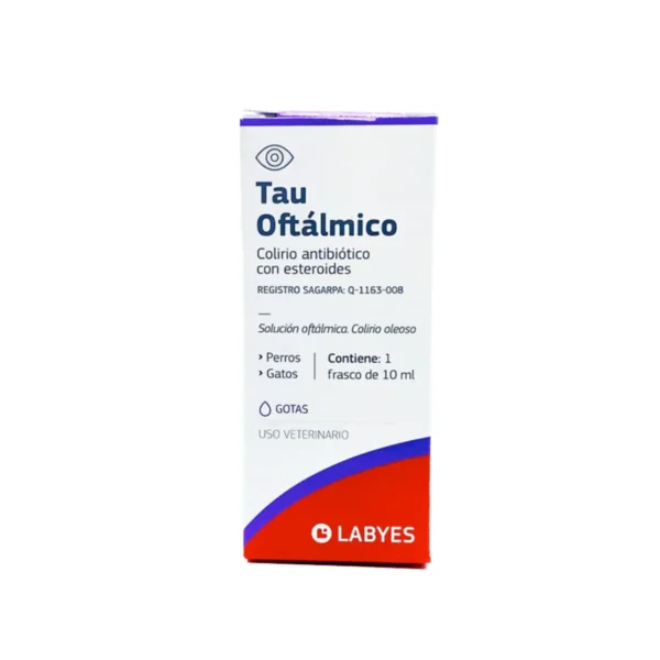 Tau Oftálmico Colirio con Esteroides