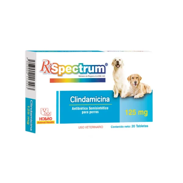 Rx Spectrum Clindamicina Tabs 125 mg