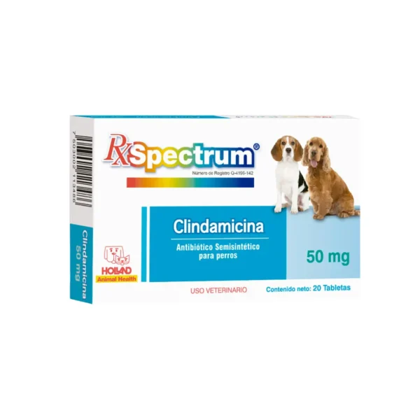 Rx Spectrum Clindamicina Tabs 50 mg
