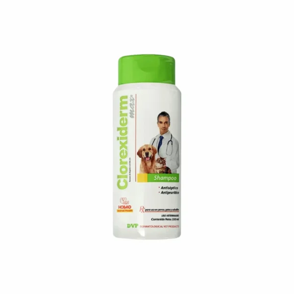 Clorexiderm Max Shampoo de 350 mL